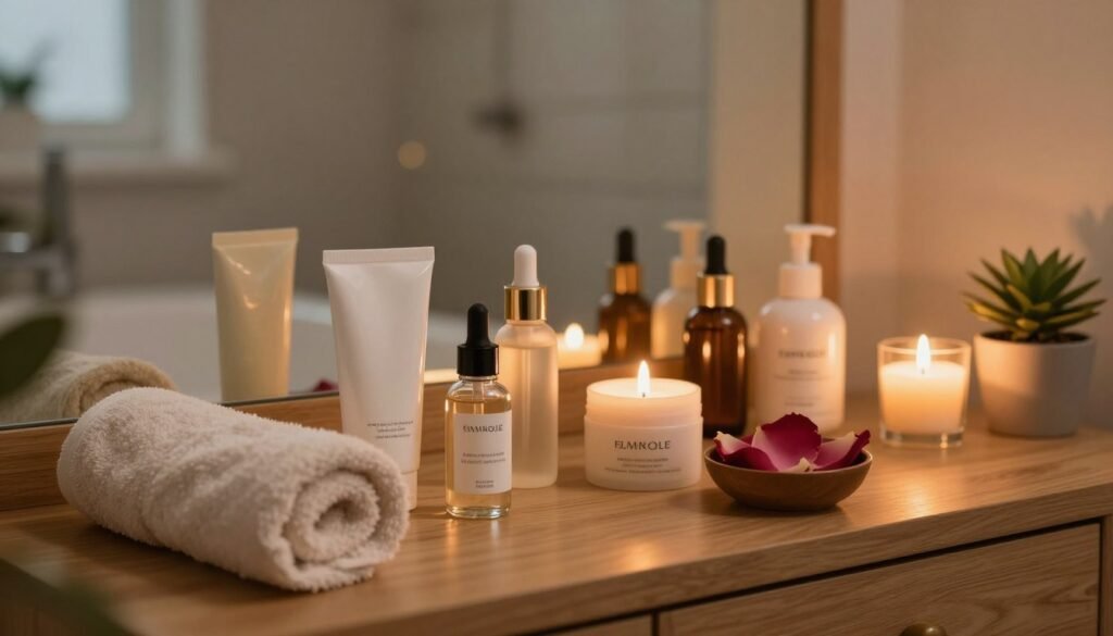 Anti-aging skincare routine