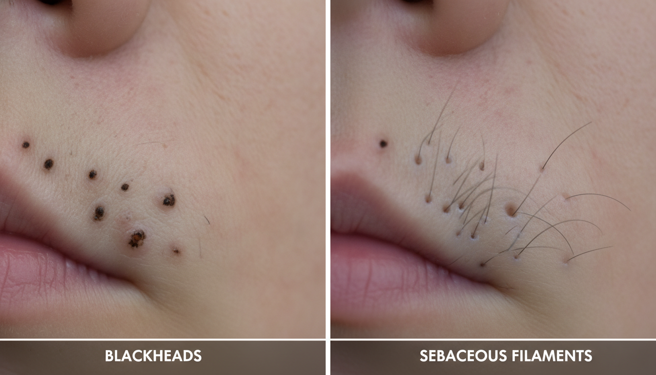Blackheads vs Sebaceous Filaments: What’s the Difference?