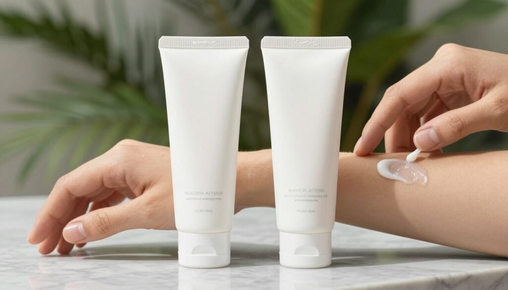 Comparing performance and finish of hydration products Comparing performance and finish of hydration products