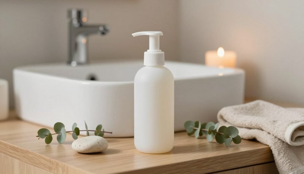 Gentle cleanser for daily skincare regimen