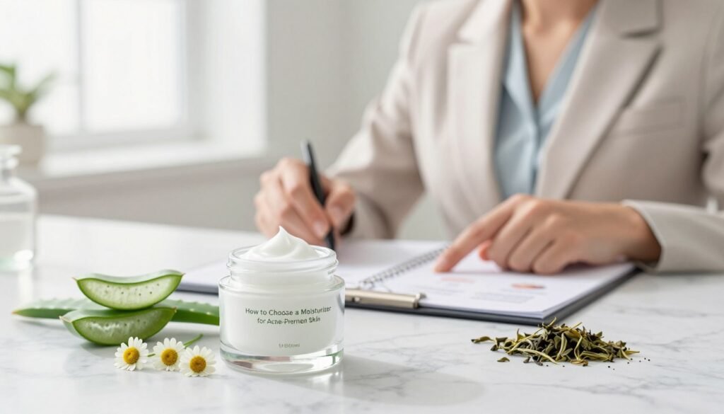How to Choose a Moisturizer for Acne-Prone Skin