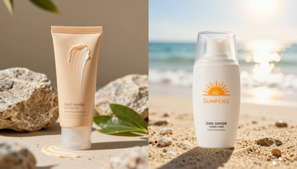 Mineral vs Chemical Sunscreen Mineral vs Chemical Sunscreen