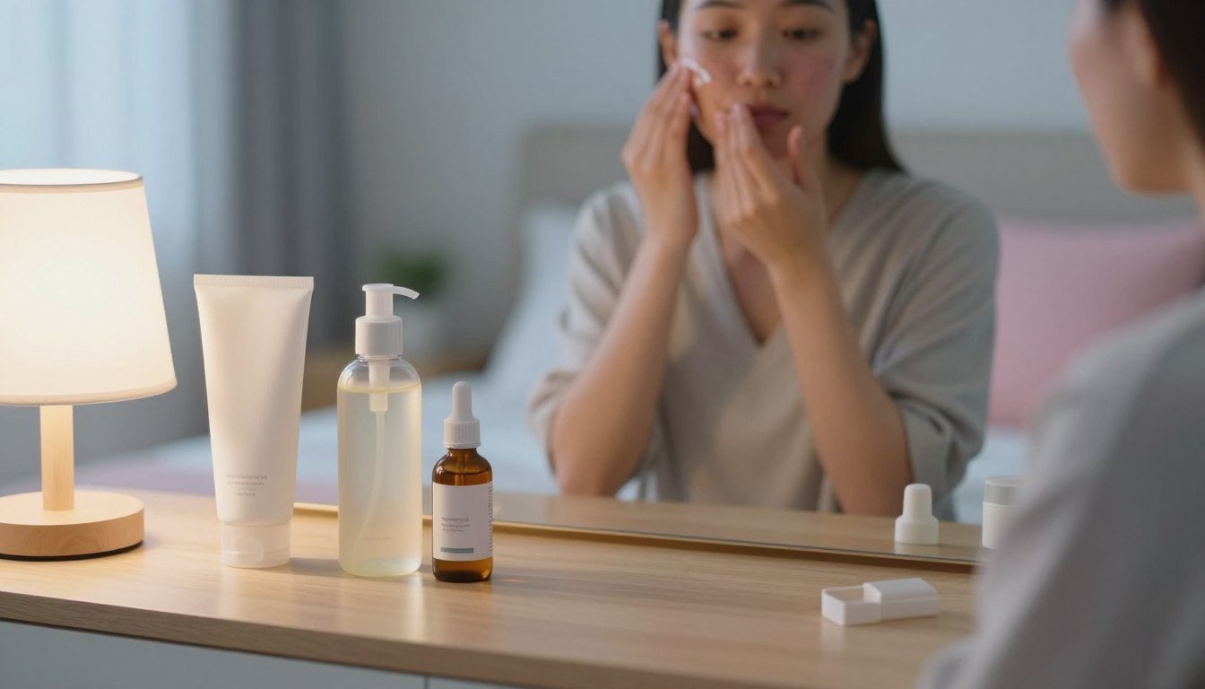 Night Skincare Routine for Acne-Prone Skin