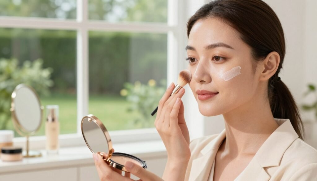 reapply sunscreen without messing up makeup reapply sunscreen without messing up makeup